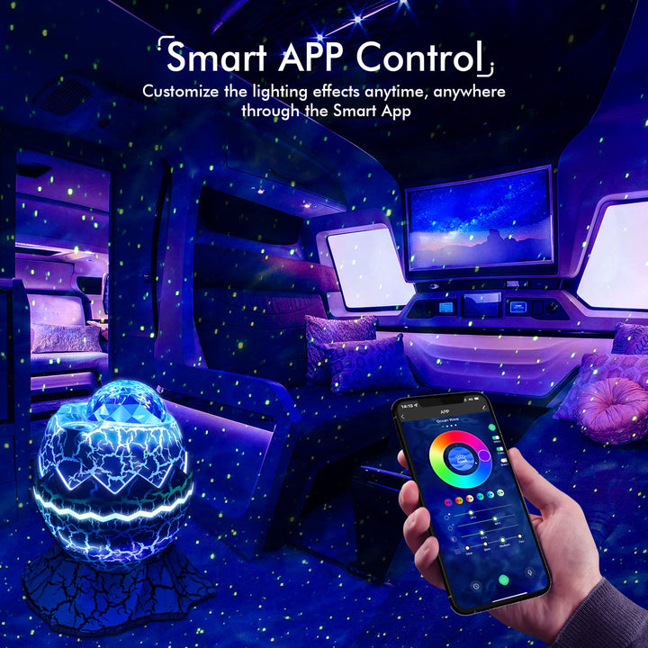 Rossetta Dinosaur Eggs Galaxy Projector