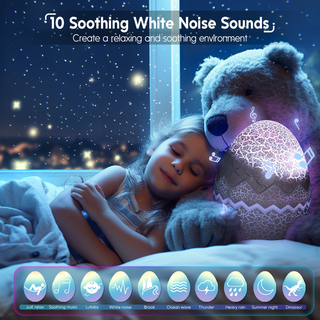 Dinosaur Eggs Vibrant Aurora Lighting with RC 3.0