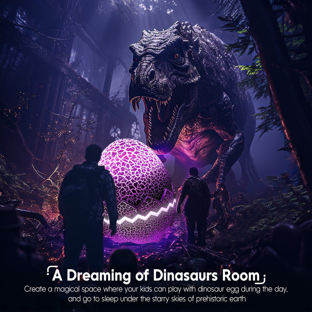 Dinosaur Eggs Vibrant Aurora Lighting with RC 3.0