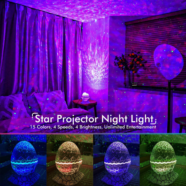 Rossetta Dinosaur Eggs Galaxy Projector